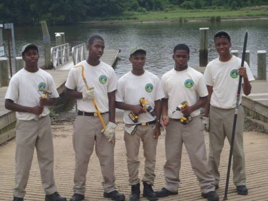 Chesapeake Youth Corps Featured in National Park Service Newsletter